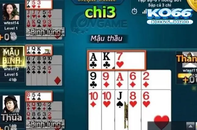 Mậu Binh Ko66 2025 – Cách Chơi Chuẩn Xác Cho Tân Thủ 3 Luật chơi Bài Mậu Binh Ko66