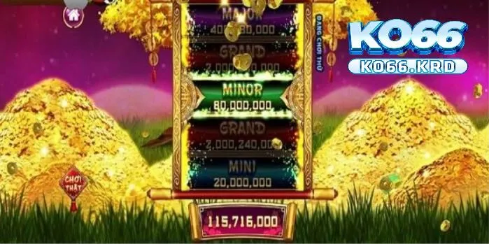 Cung Hỷ Phát Tài – Game Hấp Dẫn Nhất Trên KO66 4 Chỉ vài thao tác bạn có thể nhập cuộc vào những ván nổ hũ Cung Hỷ Phát Tài bất tận