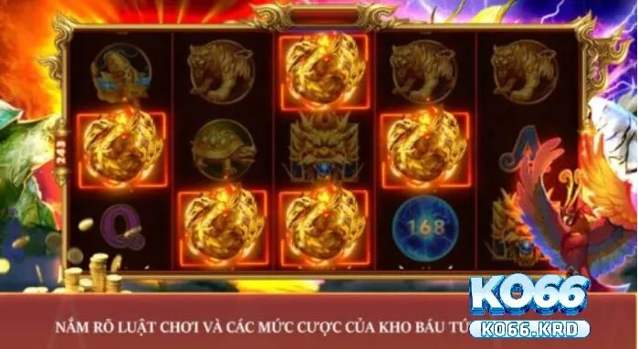 Kho Báu Tứ Linh Chơi Game Slots Siêu Hay Tại KO66 4 Luôn tìm hiểu mức cược và nghiên cứu luật chơi kho báu tứ linh trước