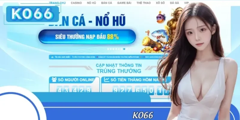 Thưởng lớn mỗi ngày – Ưu đãi siêu tốc tại KO66